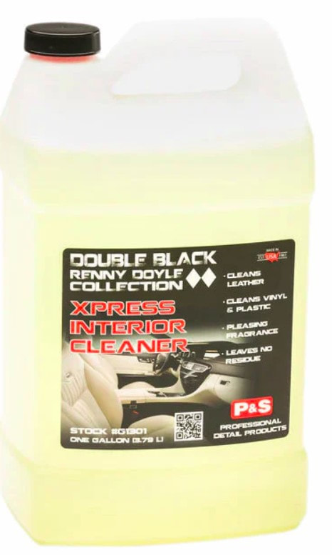  P&S Professional Detail Products - Xpress Interior Cleaner -  Perfect for Safely Removing Traffic Marks, Dirt, Grease, and Oil; Works on  Leather, Vinyl, and Plastic; Fresh Scent (1 Gallon) : Automotive